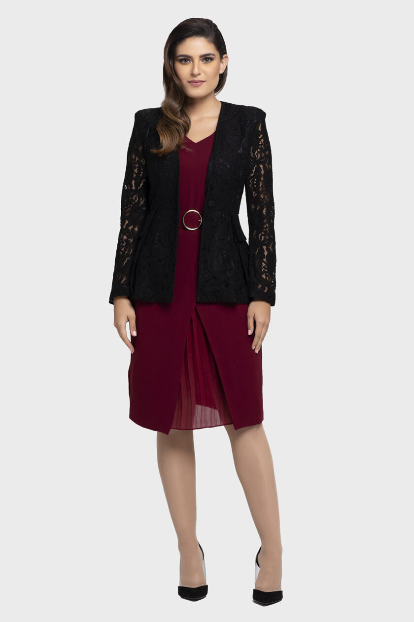Lace Sleeve Jacket