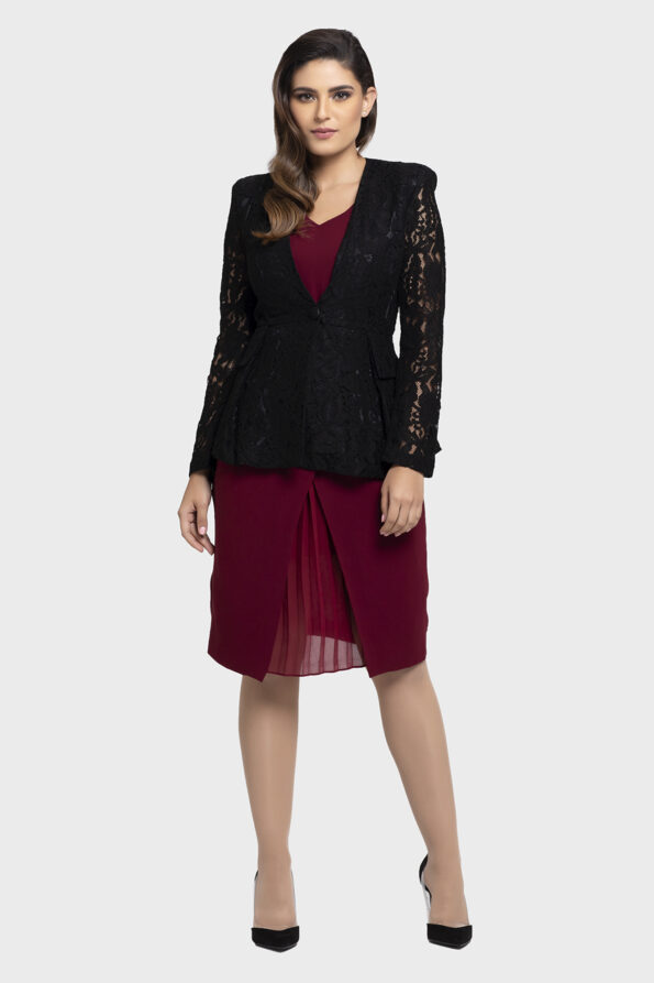Lace Sleeve Jacket - Image 5
