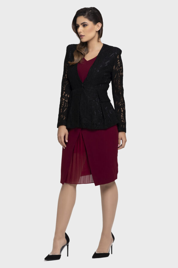Lace Sleeve Jacket - Image 4