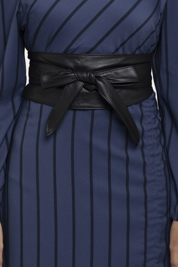 Blue Stripped Long String Dress - Image 8