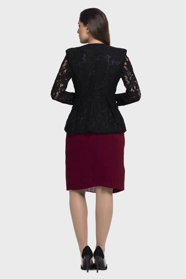 Lace Sleeve Jacket - Image 7