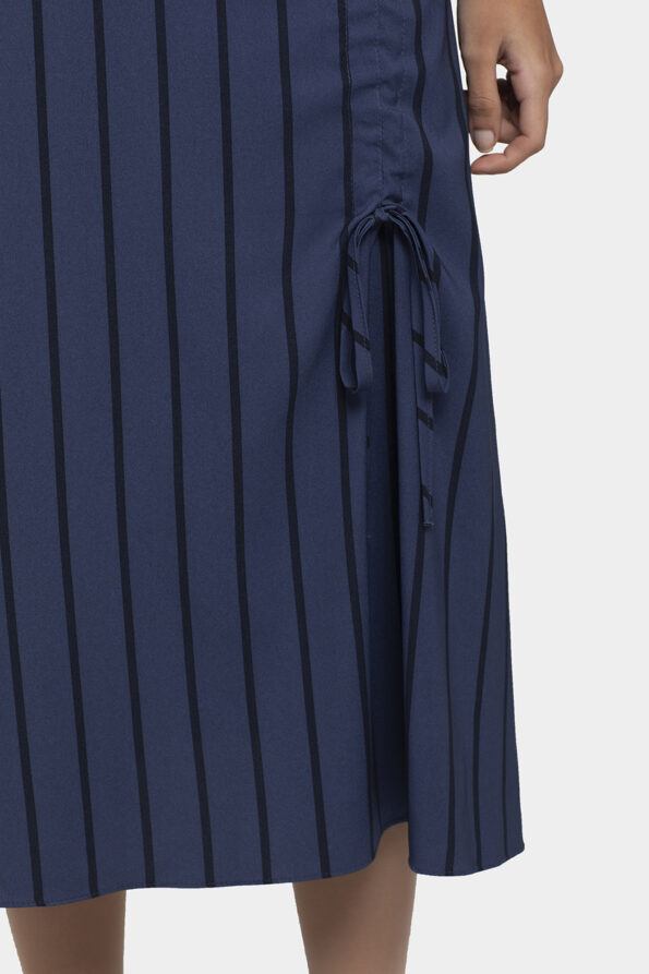 Blue Stripped Long String Dress - Image 6