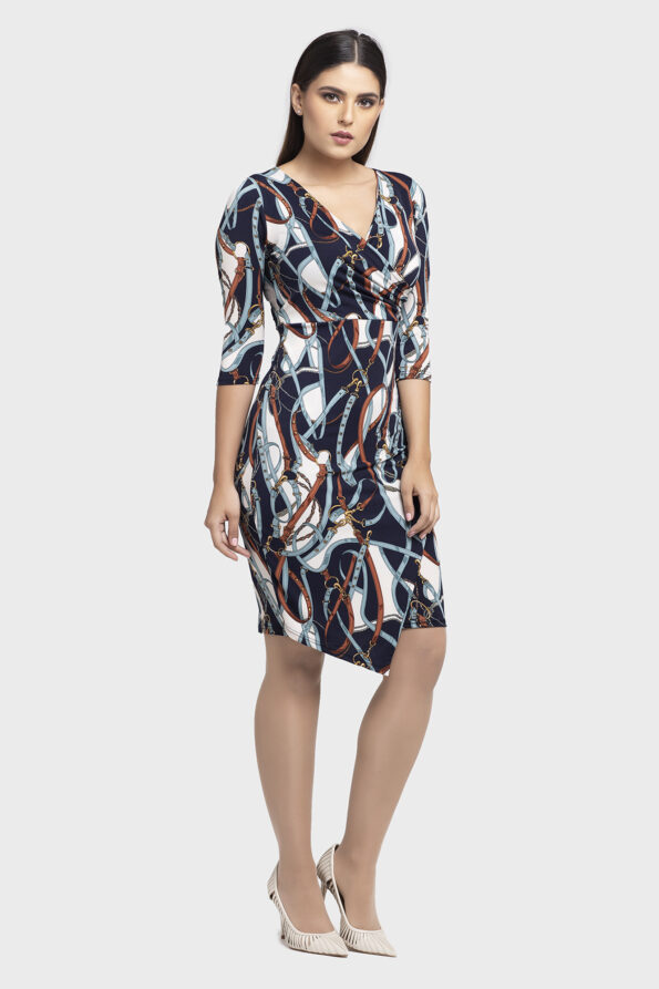 Luxury Printing Silky Spandex One Piece