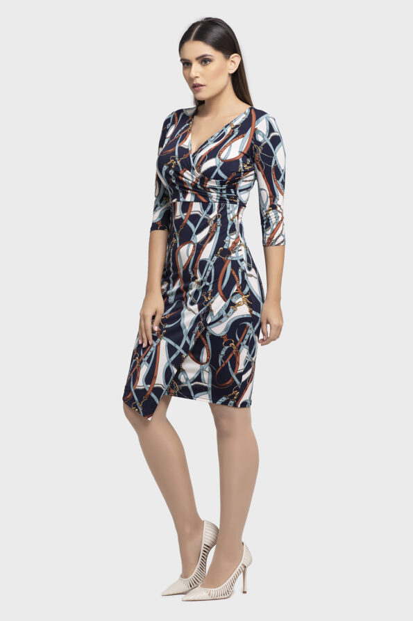 Luxury Printing Silky Spandex One Piece - Image 8
