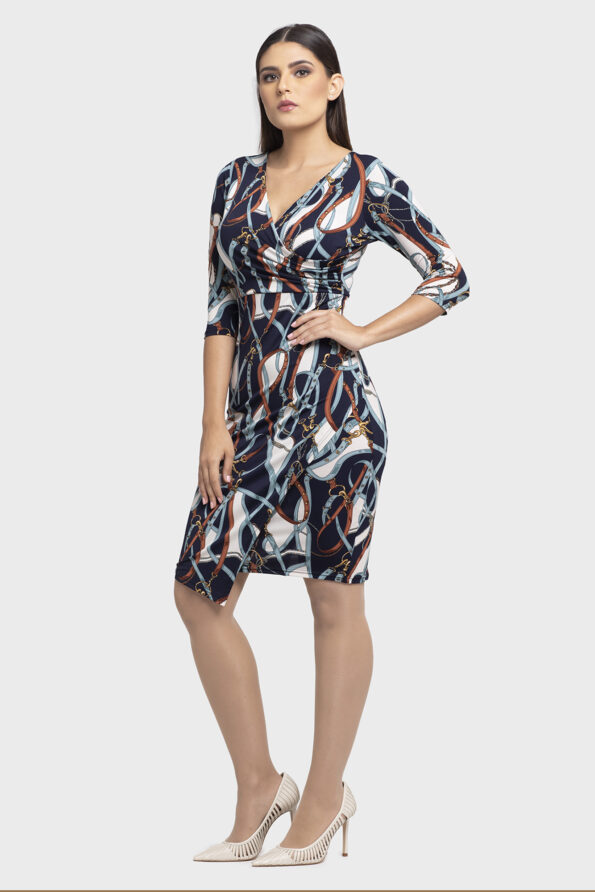 Luxury Printing Silky Spandex One Piece - Image 5