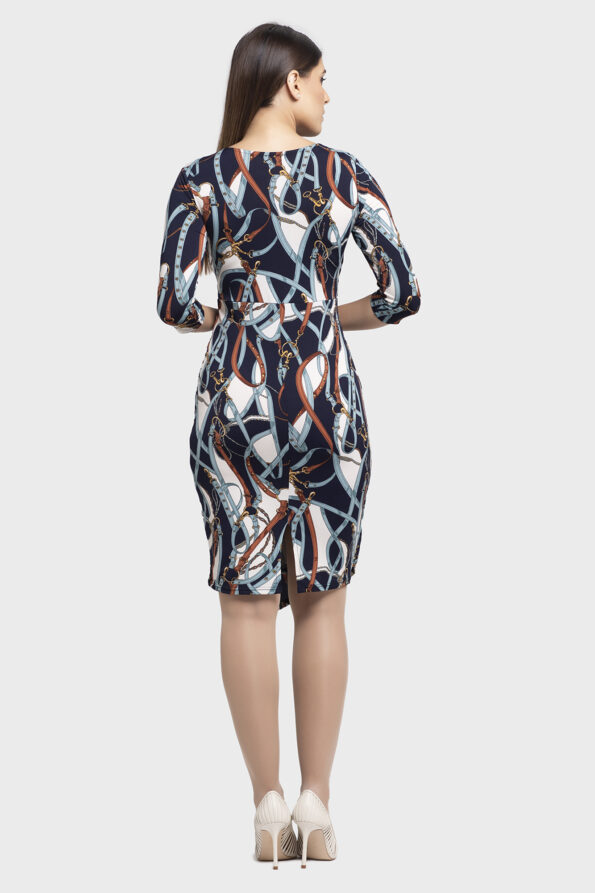 Luxury Printing Silky Spandex One Piece - Image 3